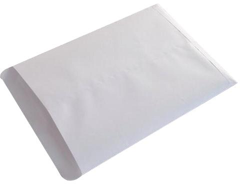 Mahir Rectangular Plain Paper Envelope, For Courier Use, Gifting Use, Parcel Use, Color : White