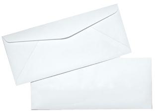 Mahir Rectangular White Paper Envelope, For Courier Use, Gifting Use, Parcel Use, Technics : Handmade