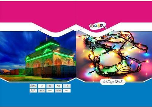 Mahir Staple Writing Notebook, Cover Material : Paper