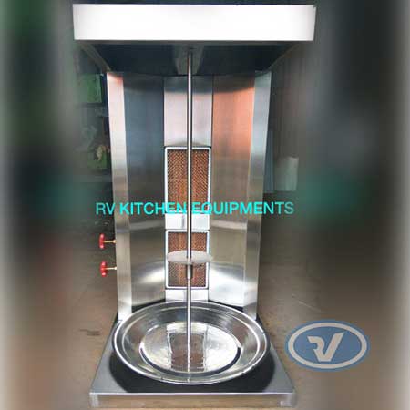 Stainless Steel Shawarma Machine, Voltage : 220V, Weight : 50-70 Kg