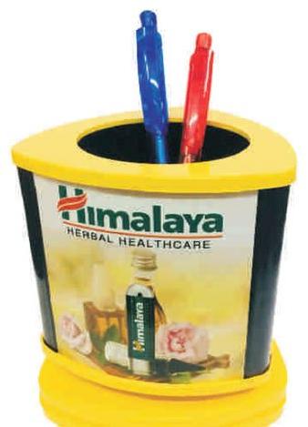 Plastic  Advertising Pen Stand, For Corporate Gifts
