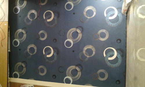 Vertical Vinyl Decorative Wallpaper