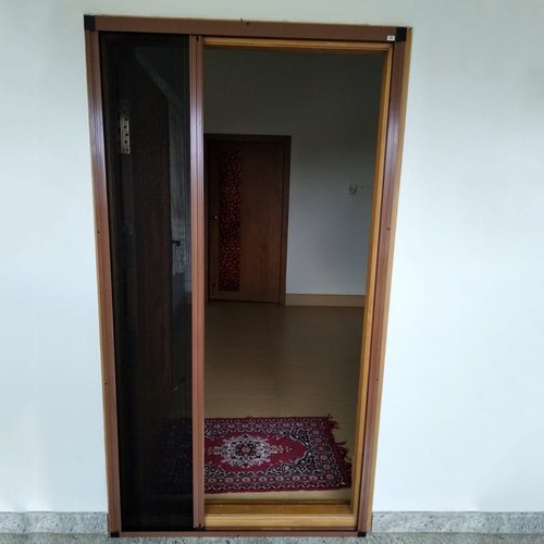 SS Door Mosquito Net, Color : Bown