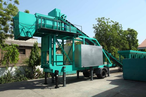 Electric Semi-Automatic Wet Mix Plant, For Road Construction Use