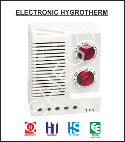 Electronic Hygrostat With Thermostat Control Panel, For Heaters, Size : 77 X 60 X 43 Mm