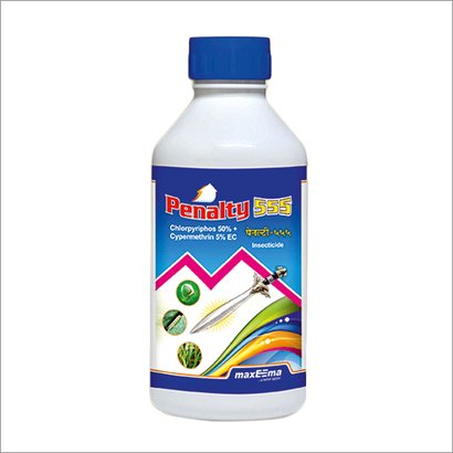 Chlorpyriphos 50% + Cypermethrin 5% EC Penalty 555
