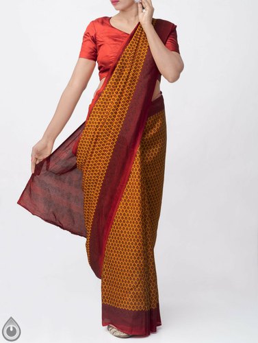 Printed Unstitched Bengal Soft Silk Sarees, Saree Length : 6 M (with Blouse Piece)