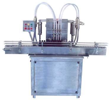 Rectangular High Pressure Fully Automatic Volumetric Liquid Filling Machine, For Industrial, Voltage : 220V