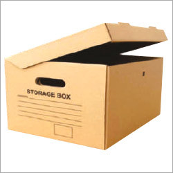 Plain Cardboard Storage Box, Storage Capacity : 10-15kg
