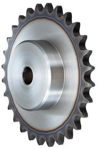 Vasir Global Polished Roller Chain Sprocket, For Vehicle Use, Color : Siver