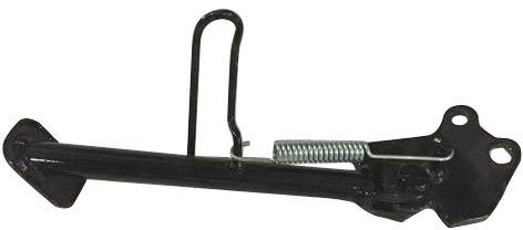 Vasir Global Polished Iron Scooter Side Stand, Color : Black