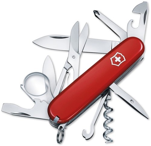 Stainless Steel Multi Function Knives, Color : Red