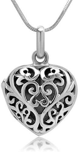 925 Sterling Silver Oxidized Pendant, Gender : Female