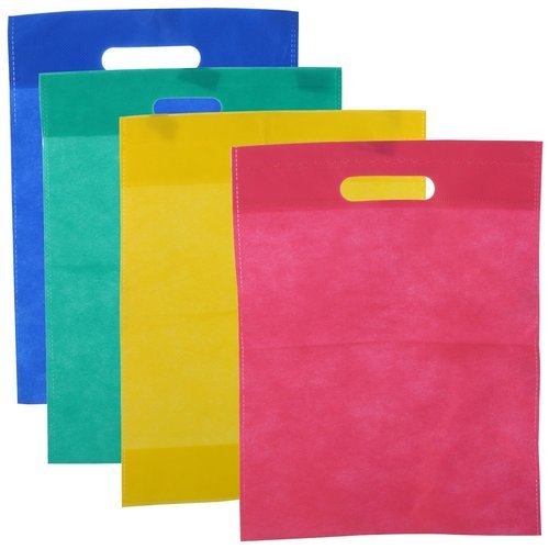 Blu Impex Plain Non Woven Bag, Color : Blue, Yellow, Red