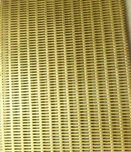 Refined Natural BRASS WORKING SCREEN, For SUGAR MILL, Grade Standard : Grade Standard