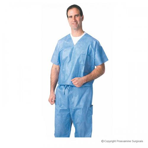 Disposable Scrub Suit, Size : Small, Medium, Large