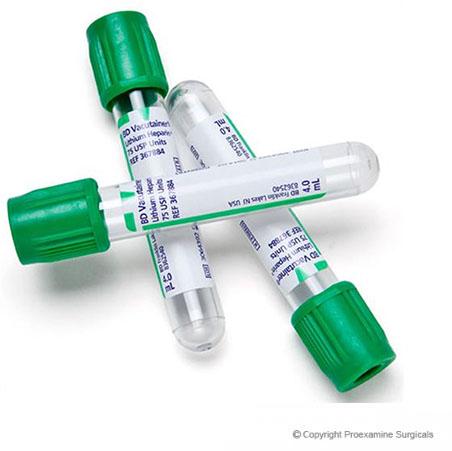 Lithium Heparin Tubes