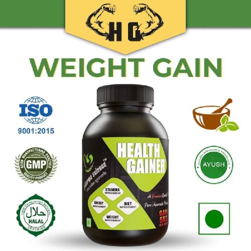 Pharma Ayurvedic Weight Gain Powder, Packaging Type : Plastic Bottle