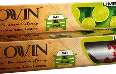 Lime Car Freshener Spray