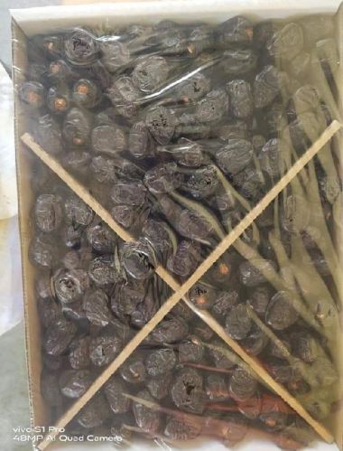 Box Dates, Color : Black