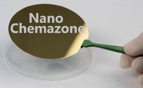 Nanochemazone Gold Coated Silicon Wafer