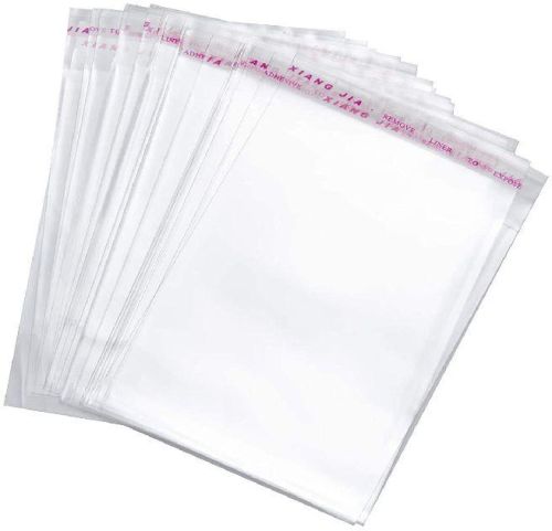 NP Plain LDPE BAG WITH FLAP, Carry Capacity : DEPEND ON SIZES