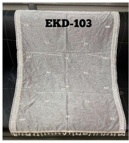 EKD- GEORGETTE EMBROIDERY DUPATTA, Feature : Comfortable, Easily Washable
