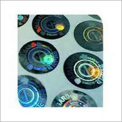 Printed Plastic Promotional Holograms Stickers, Color : Multi Color