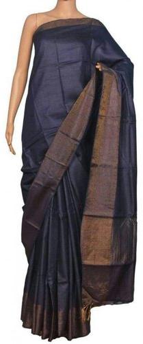 Tussar Silk Saree, Saree Length : 6.5 M