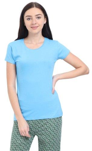 Ladies Round Neck T Shirt, Size : Multisize
