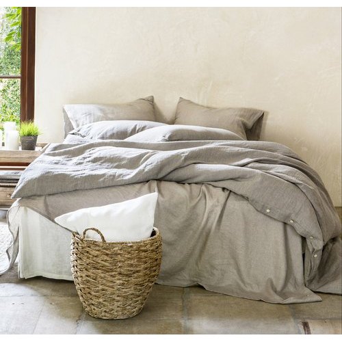 Linen Double Bed Sheet