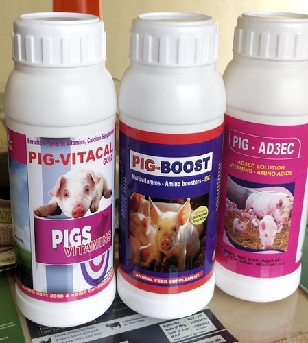 Pig-AD3EC Pig Growth Booster, Form : Liquid