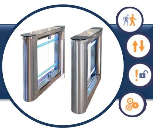 Automatic Stainless Steel Flap Barrier, For Apartment, Park, Supermaket, Feature : Easy Installation