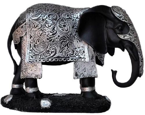 Polished Polyresin Feng Shui Elephant Statue, For Home, Hotel, House, Shop, Packaging Type : Carton Box