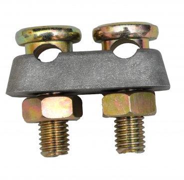 Earthing Connector Double End Clamp For Industrial