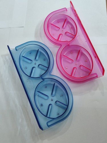 Manvi Sanitary Plastic Double Soap Dish, Mounting Type : Wall Mounted