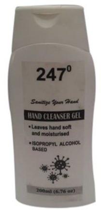 200 Ml Hand Cleanser Gel, Color : Transparent