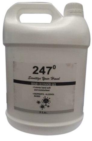 5 Ltr Hand Cleanser Gel, Color : Transparent