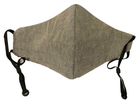 Reusable Cotton Face Mask, For Protects From Dirt, Pattern : Plain