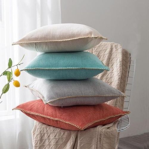 Square Cotton Cushion Covers, For Bed, Chairs, Sofa, Feature : Easy Wash, Shrink Resistant