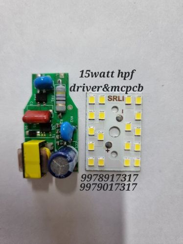 12/15 Watt Hpf Dtiver Mcpcb, Certification : ISO 9001:2008