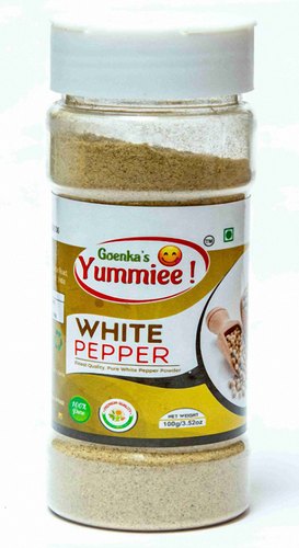 White Pepper Powder, Packaging Size : 100g