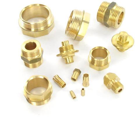 Brass Metals Coated CNC TURNED COMPONENTS, For Industrial, Feature : Fine Finished