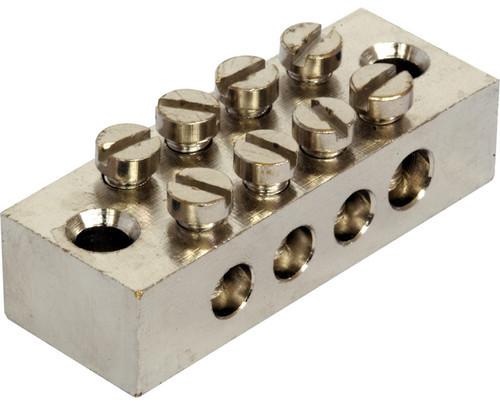 Bhumi Chrome Plated Aluminium Earthing Block, Color : Silver