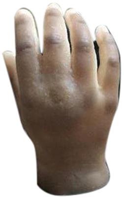 Silicone Prosthesis Partial Hand, Color : Skin Color