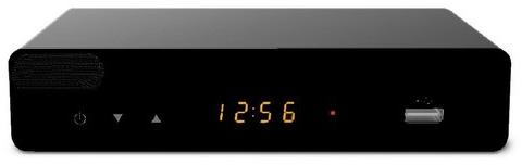 DVBS Set Top Box, Color : Black