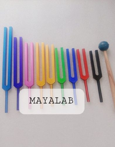 MAYALAB Polished Metal Aluminium Tuning Fork, For Clinic, Hospital, Laboratory, Packaging Type : Carton