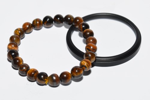 Tiger Eye Bracelet, Color : Golden