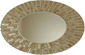 Round Antique Wall Mirror, For Hotels, Household, Feature : Easy To Fit, Good Quality