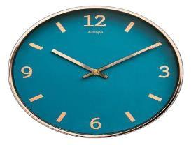 Round Glass Classic Wall Clock, For Home, Office, Specialities : Seamless Design, Rust Free, Durable